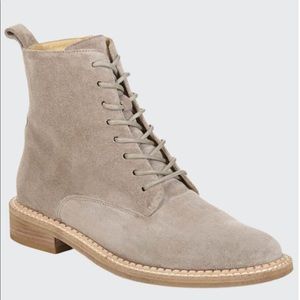 Vince cabria lace suede boots
